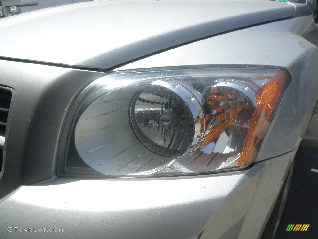 2008 Caliber SE - Bright Silver Metallic / Dark Slate Gray photo #22
