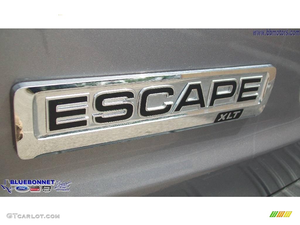2008 Escape XLT V6 - Tungsten Grey Metallic / Stone photo #19