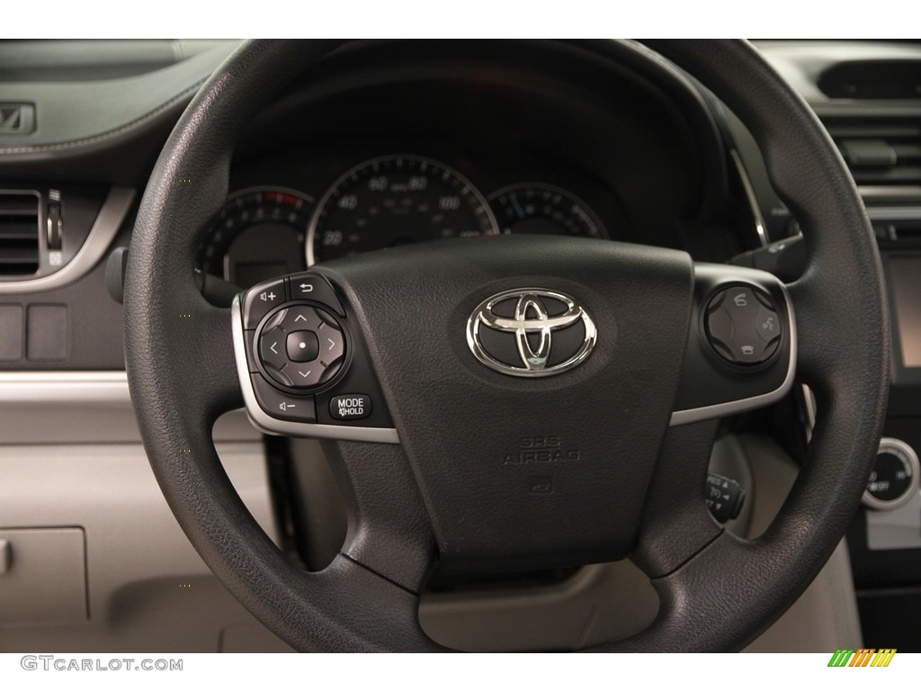 2014 Camry LE - Cosmic Gray Metallic / Ash photo #6