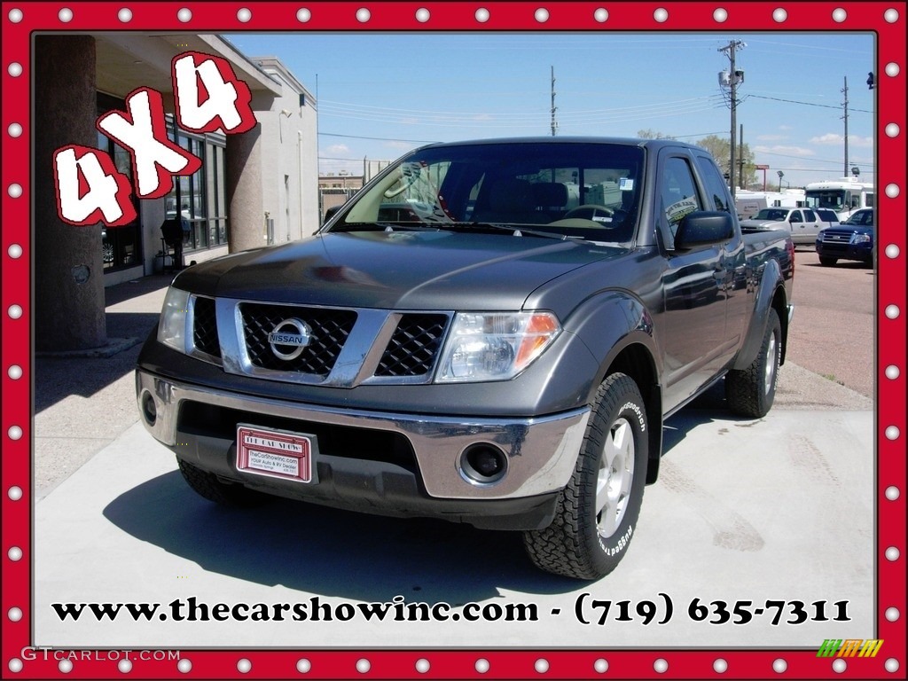 Storm Gray Nissan Frontier