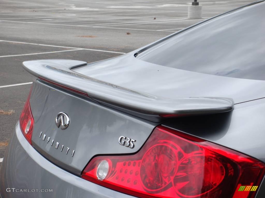 2005 G 35 Coupe - Diamond Graphite Metallic / Graphite photo #5