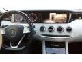 2016 Mercedes-Benz S designo Porcelain/Espresso Brown Interior Controls Photo