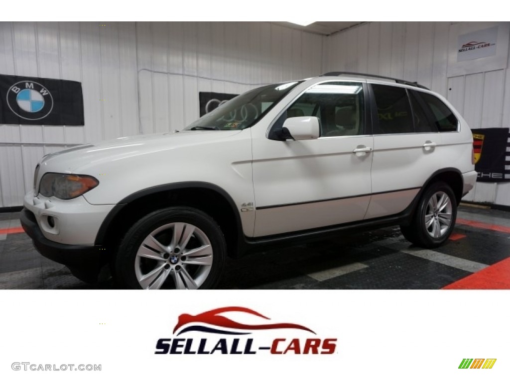 Alpine White BMW X5