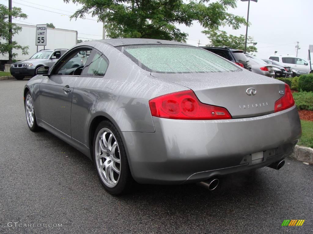 2006 G 35 Coupe - Diamond Graphite Metallic / Graphite photo #5