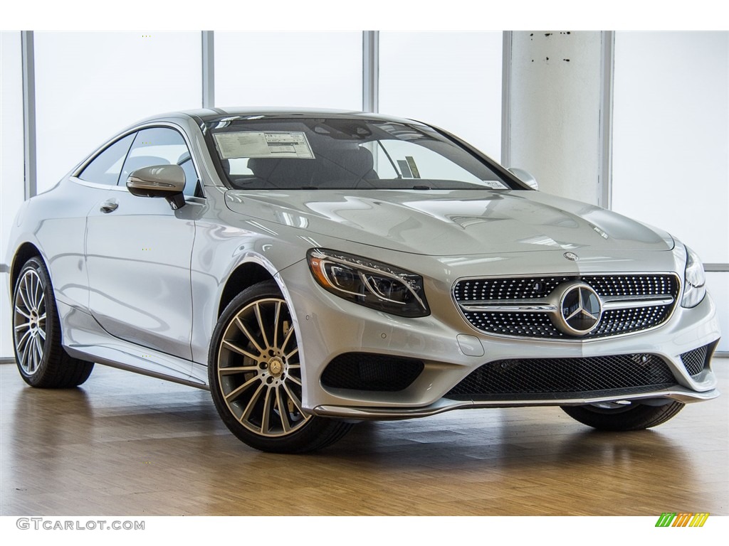 Iridium Silver Metallic 2016 Mercedes-Benz S 550 4Matic Coupe Exterior Photo #112736031
