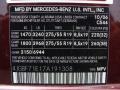 Barolo Red Metallic - GL 450 Photo No. 15