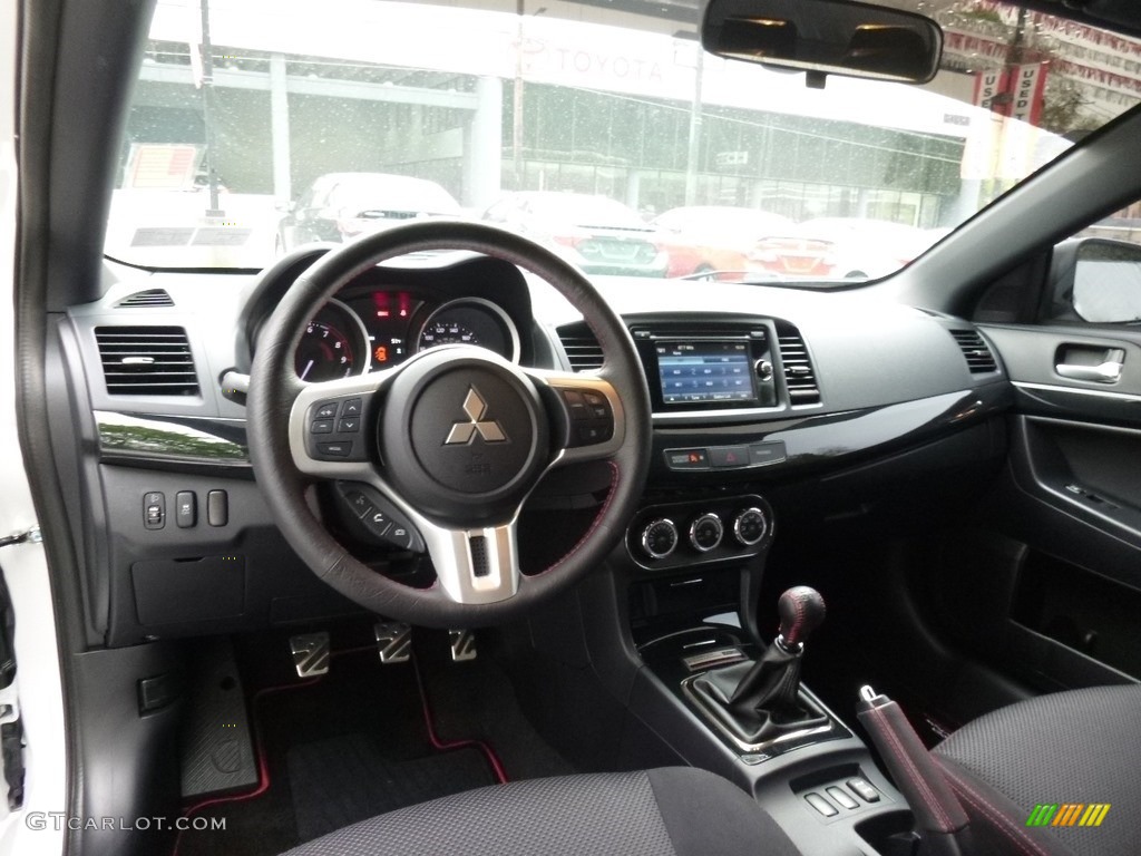 Black Interior 2015 Mitsubishi Lancer Evolution GSR Photo #112737567
