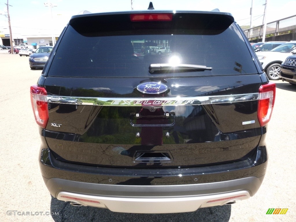 2016 Explorer XLT 4WD - Shadow Black / Ebony Black photo #3