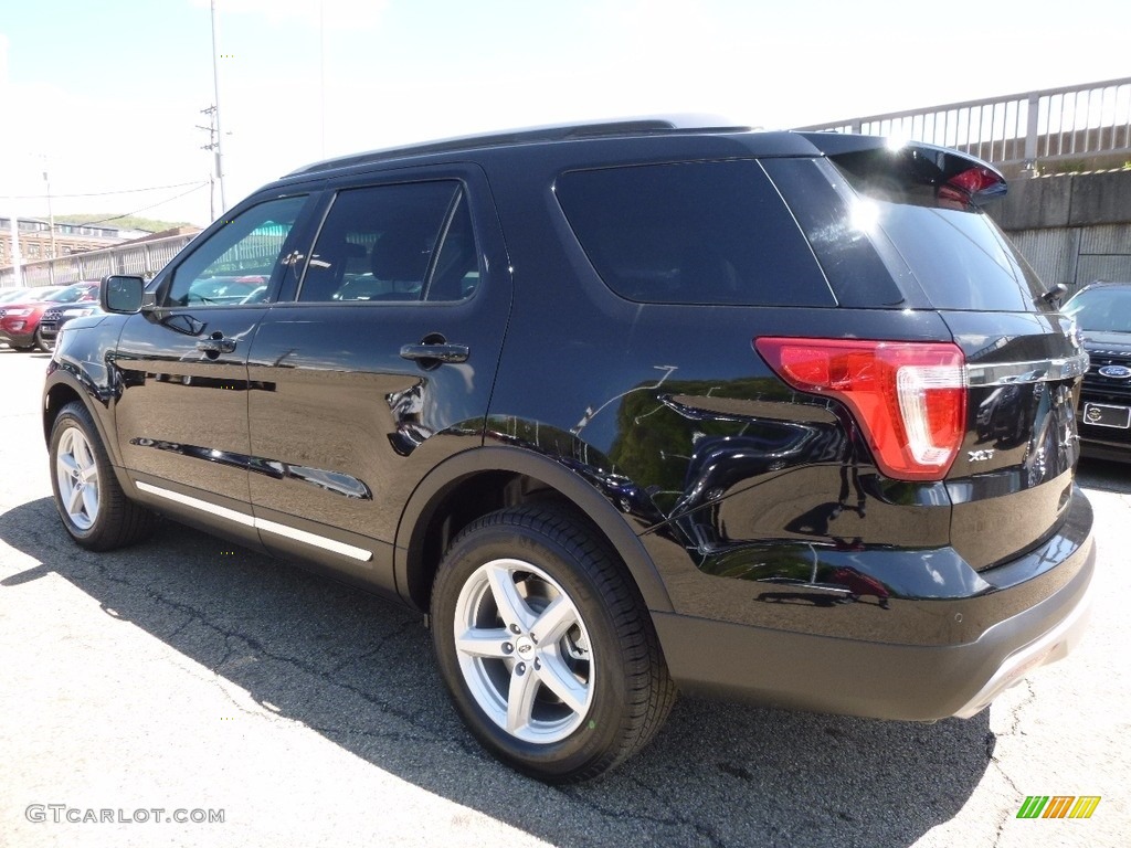 2016 Explorer XLT 4WD - Shadow Black / Ebony Black photo #4