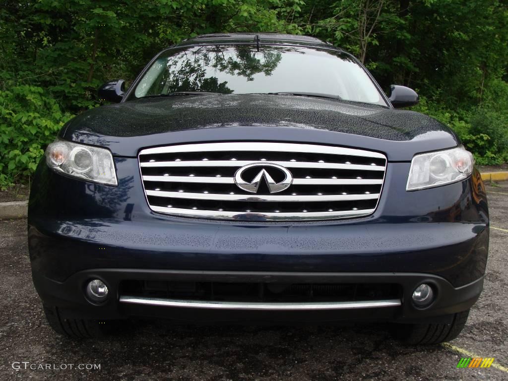 2007 FX 35 AWD - Sapphire Blue Metallic / Graphite photo #2