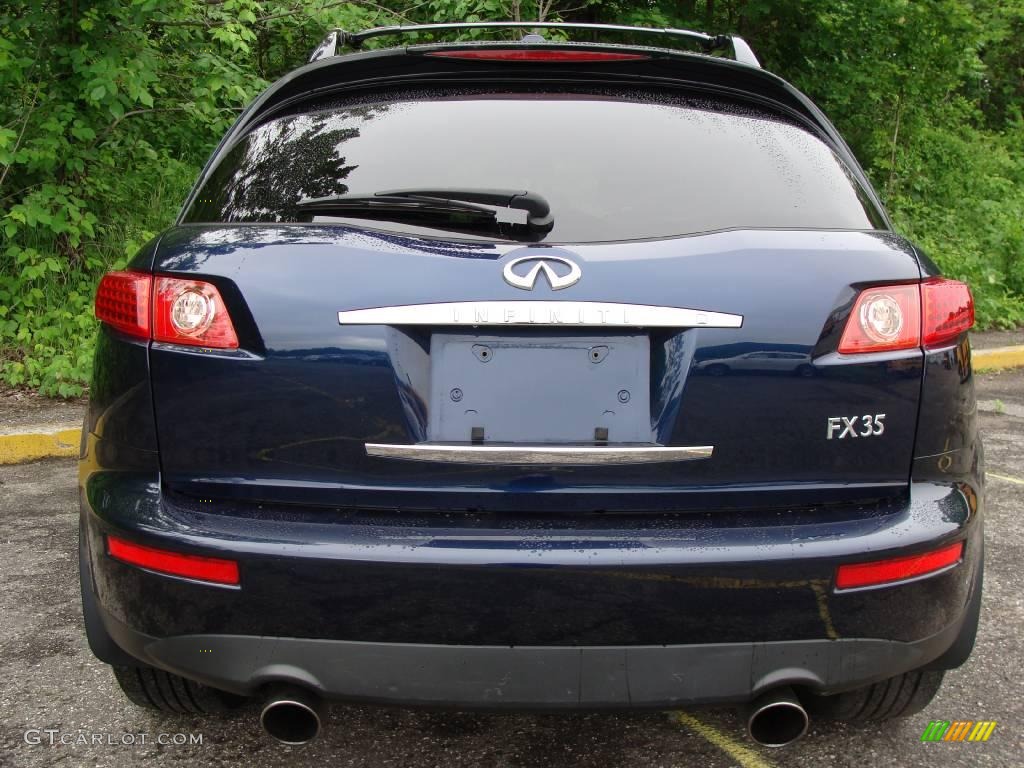 2007 FX 35 AWD - Sapphire Blue Metallic / Graphite photo #5