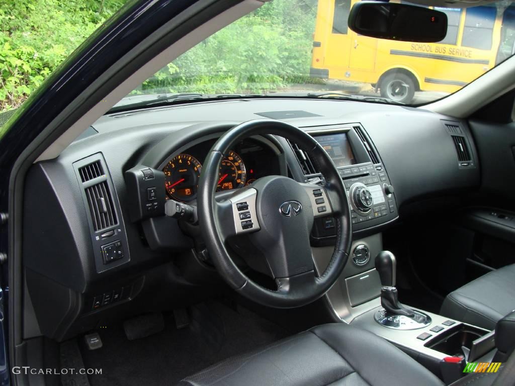 2007 FX 35 AWD - Sapphire Blue Metallic / Graphite photo #9