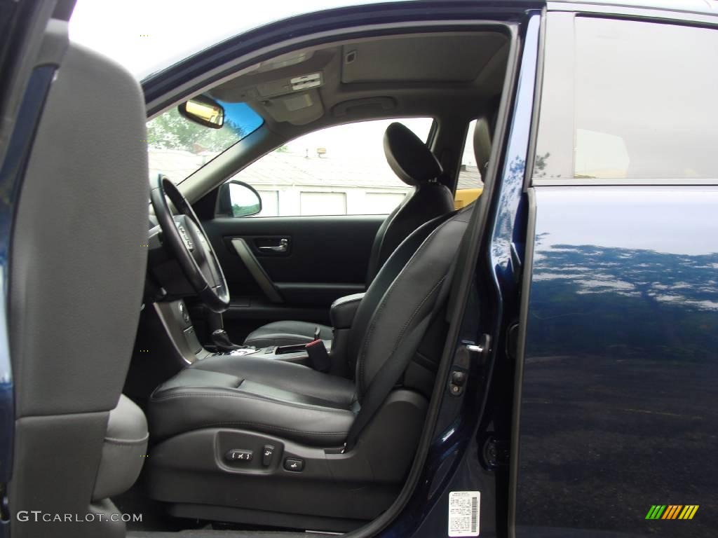 2007 FX 35 AWD - Sapphire Blue Metallic / Graphite photo #10