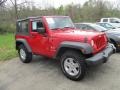 Flame Red - Wrangler X 4x4 Photo No. 4