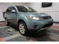 2007 Deep Blue Metallic Mitsubishi Outlander XLS 4WD  photo #5