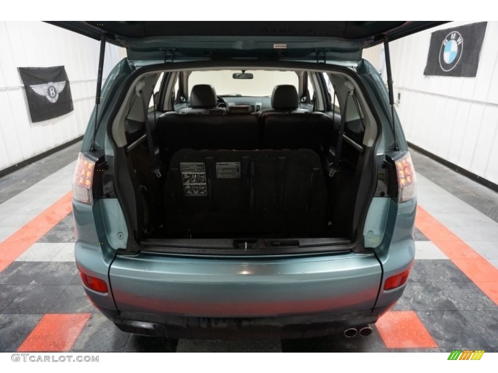 2007 Outlander XLS 4WD - Deep Blue Metallic / Black photo #21