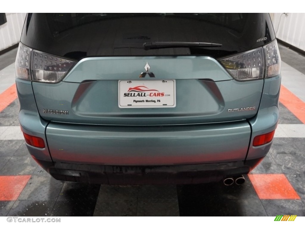 2007 Outlander XLS 4WD - Deep Blue Metallic / Black photo #73