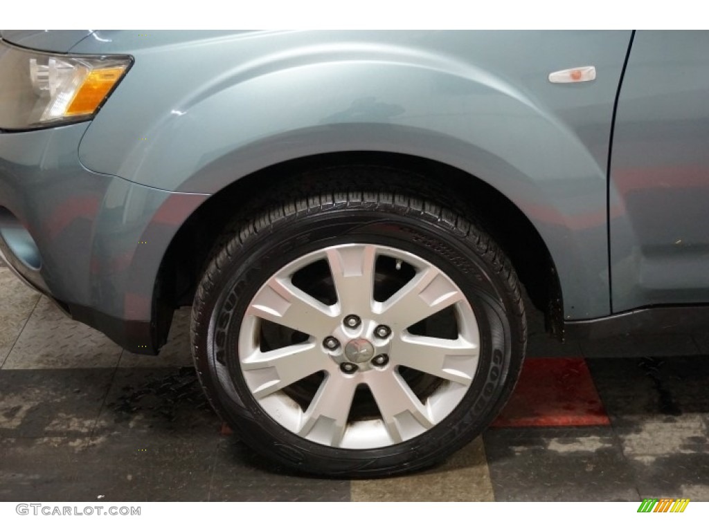 2007 Outlander XLS 4WD - Deep Blue Metallic / Black photo #86