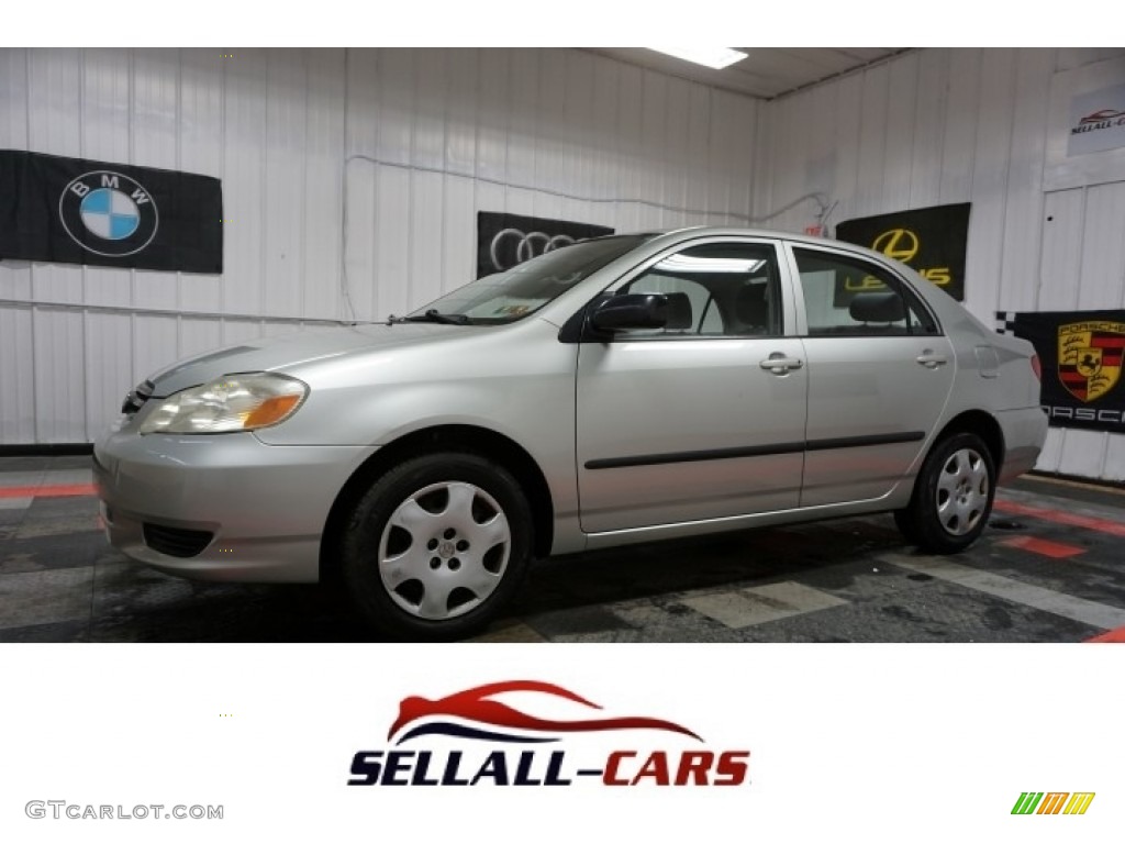 2003 Corolla LE - Sandrift Metallic / Light Gray photo #1