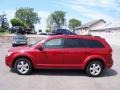 2009 Inferno Red Crystal Pearl Dodge Journey SXT  photo #7