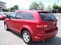 2009 Inferno Red Crystal Pearl Dodge Journey SXT  photo #8