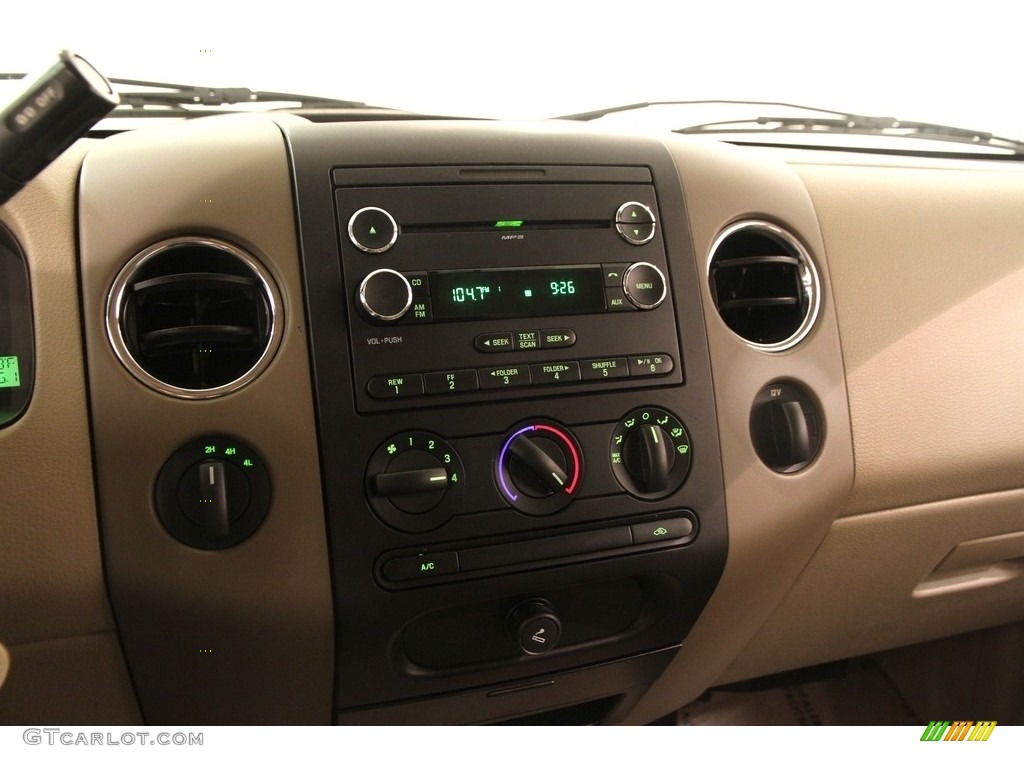 2008 F150 XLT SuperCab 4x4 - Redfire Metallic / Tan photo #8