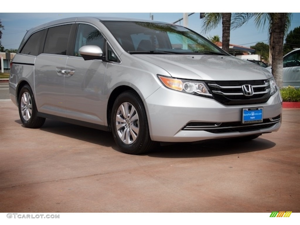 2015 Odyssey EX - Alabaster Silver Metallic / Gray photo #1