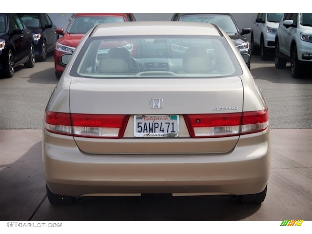 2003 Accord EX V6 Sedan - Desert Mist Metallic / Ivory photo #10