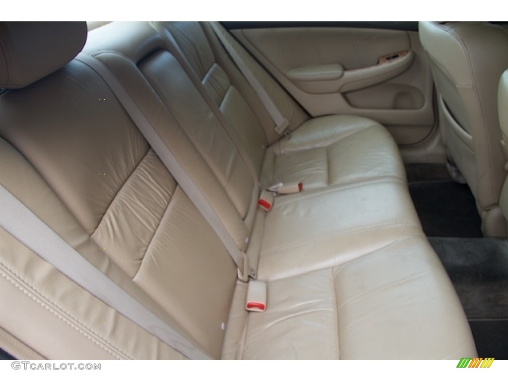 2003 Accord EX V6 Sedan - Desert Mist Metallic / Ivory photo #17