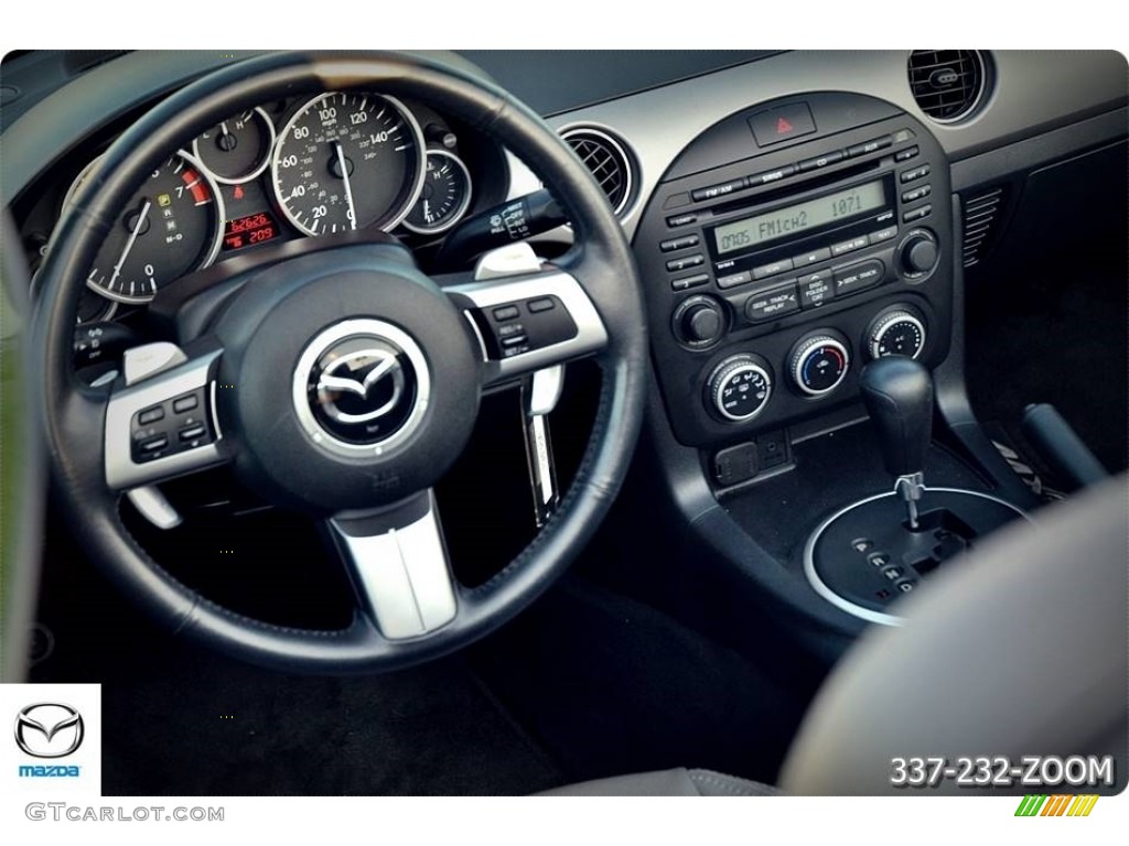 2009 MX-5 Miata Sport Roadster - Liquid Silver Metallic / Black photo #19