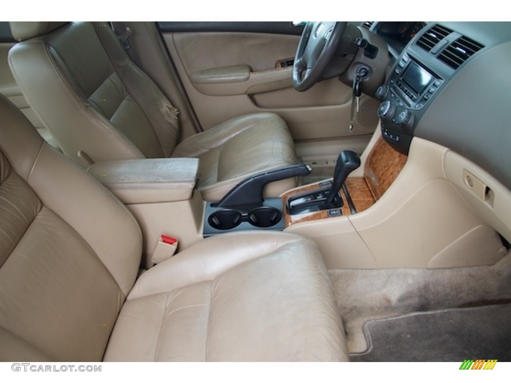 2003 Accord EX V6 Sedan - Desert Mist Metallic / Ivory photo #19