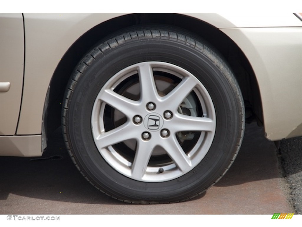 2003 Accord EX V6 Sedan - Desert Mist Metallic / Ivory photo #26