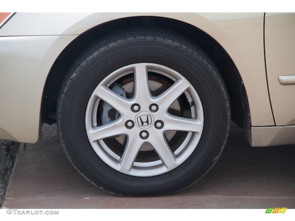 2003 Accord EX V6 Sedan - Desert Mist Metallic / Ivory photo #28