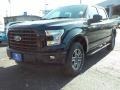 2016 Shadow Black Ford F150 XLT SuperCrew 4x4  photo #4