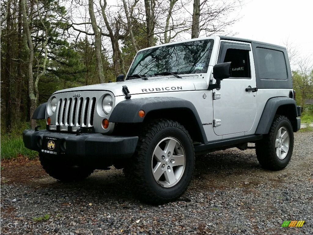 2007 Wrangler Rubicon 4x4 - Bright Silver Metallic / Dark Slate Gray/Medium Slate Gray photo #1