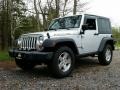 Bright Silver Metallic 2007 Jeep Wrangler Rubicon 4x4