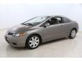 2006 Galaxy Gray Metallic Honda Civic LX Coupe  photo #3