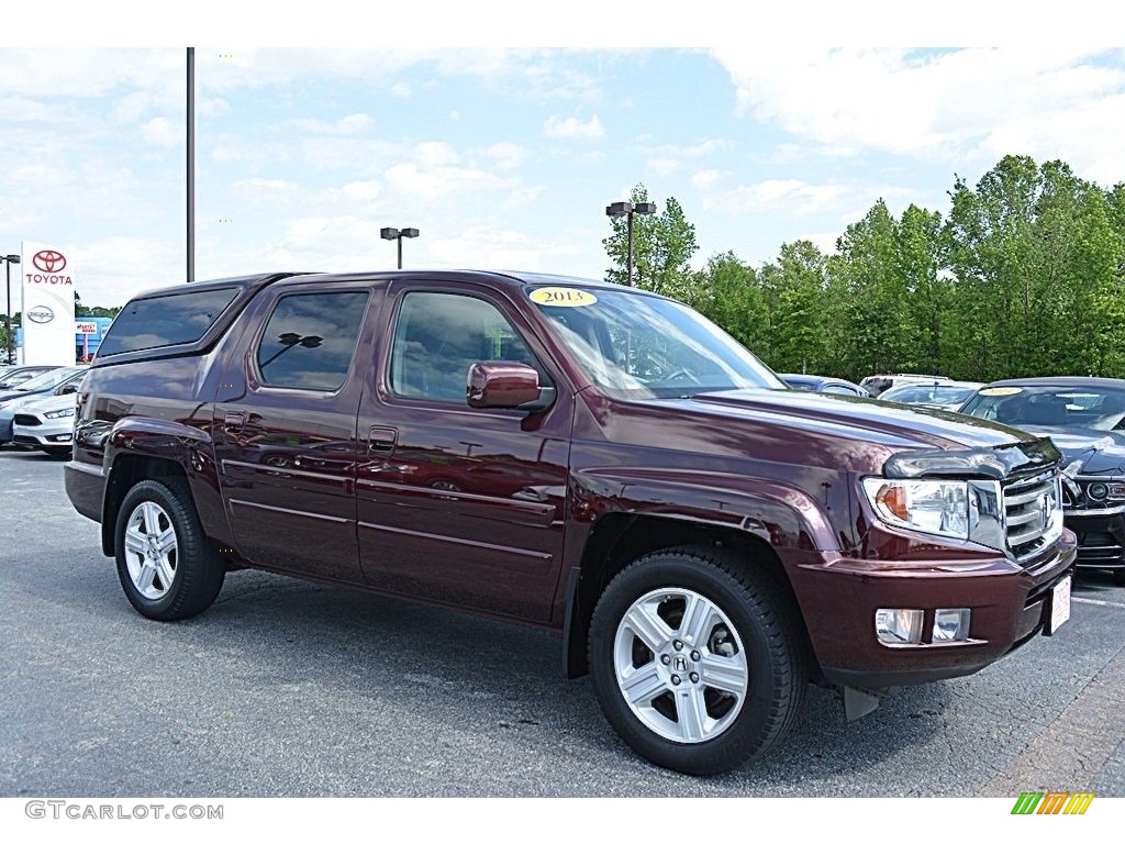 Dark Cherry Pearl Honda Ridgeline