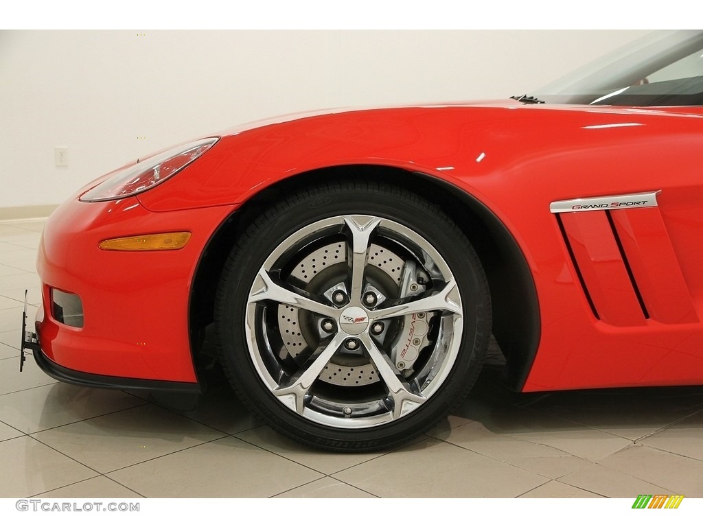 2010 Corvette Grand Sport Convertible - Torch Red / Cashmere photo #24