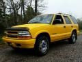 Yellow 2003 Chevrolet Blazer LS 4x4