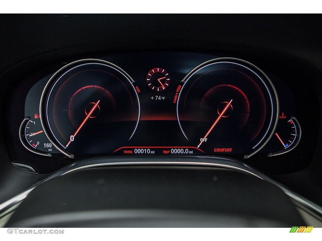 2016 BMW 7 Series 750i Sedan Gauges Photo #112754351