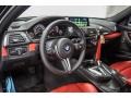 2016 BMW M3 Sakhir Orange/Black Interior Prime Interior Photo