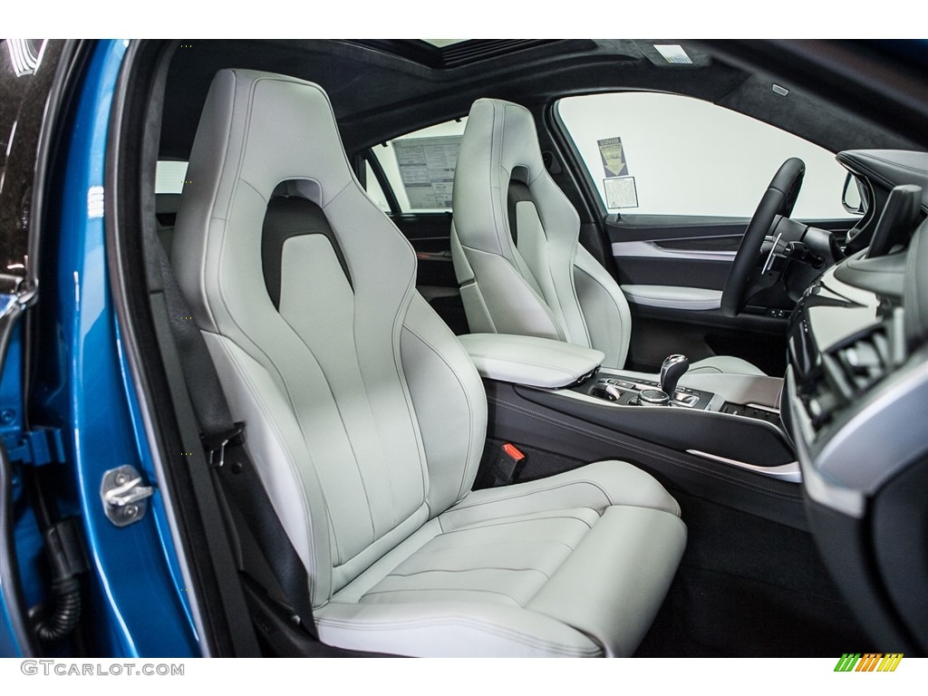 Silverstone Interior 2016 BMW X6 M Standard X6 M Model Photo #112755491