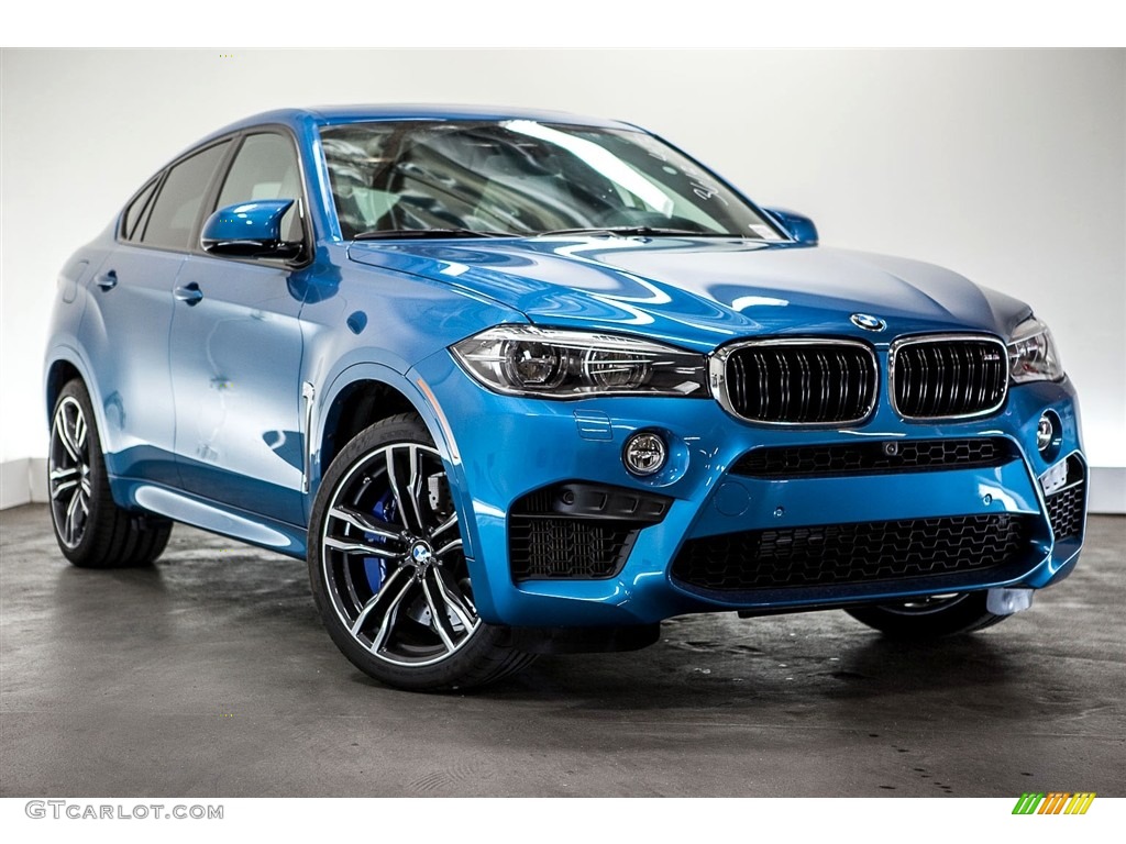 Long Beach Blue Metallic 2016 BMW X6 M Standard X6 M Model Exterior Photo #112755776