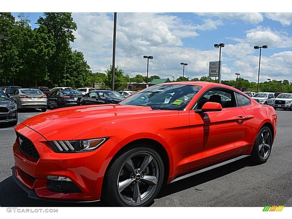 2016 Mustang V6 Coupe - Race Red / Ebony photo #3