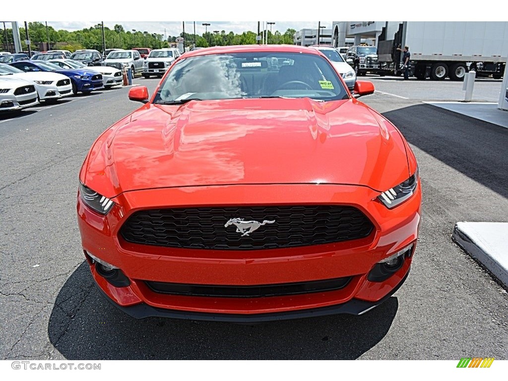 2016 Mustang V6 Coupe - Race Red / Ebony photo #4