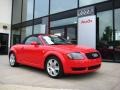 Brilliant Red 2003 Audi TT 1.8T Roadster