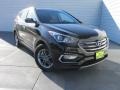 2017 Twilight Black Hyundai Santa Fe Sport FWD  photo #2