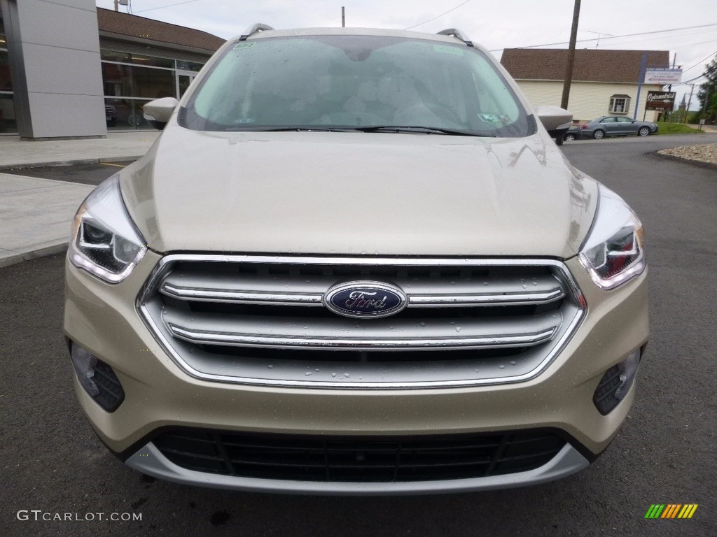 2017 Escape Titanium 4WD - White Gold / Charcoal Black photo #2