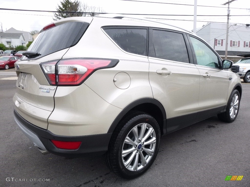 2017 Escape Titanium 4WD - White Gold / Charcoal Black photo #5